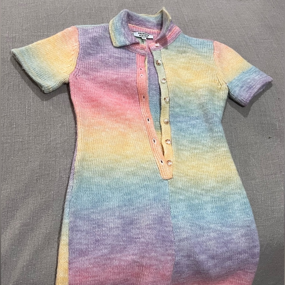 Frankie’s Bikini’s tie dye romper